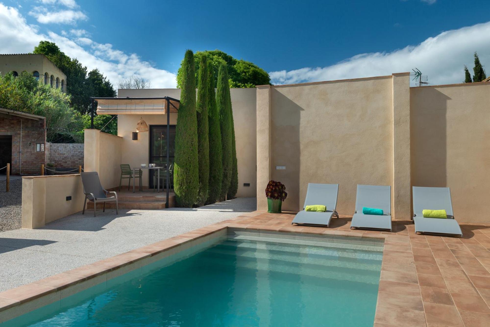 Ca La Maria De Siurana Casa Mas Estudio-Suite Exterior foto